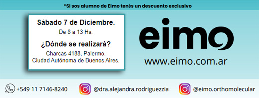 Jornada presencial de Medicina Orthomolecular