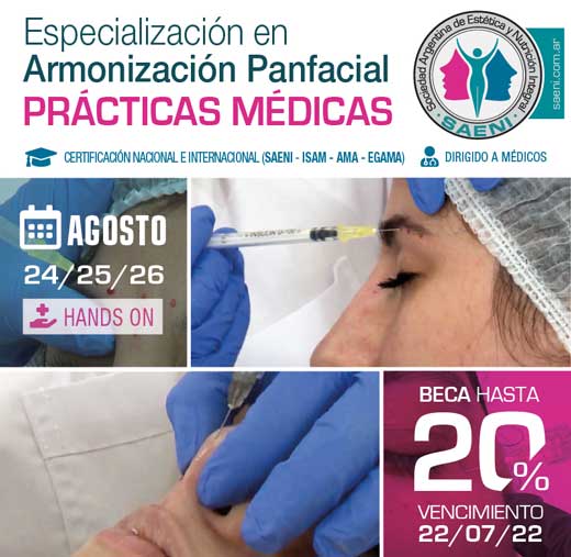 Agosto: curso online de Armonización Panfacial Agosto: curso online de Armonización Panfacial